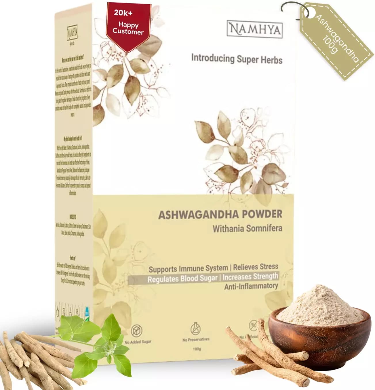 Namhya Original Ashwagandha,100g-Main image
