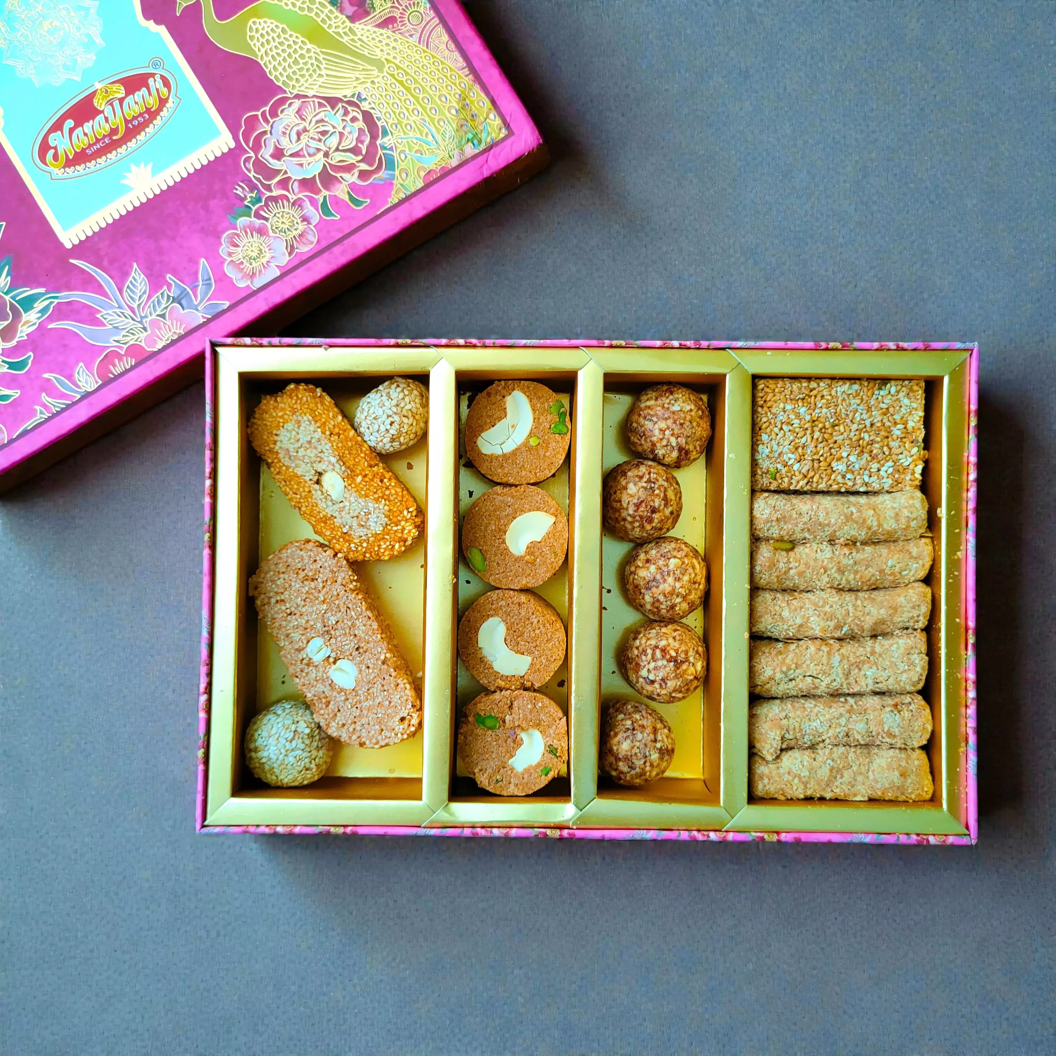 Narayanji Gajaks Celebration Hamper,1.2Kg-Main image