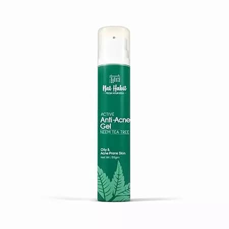 Nat Habit Active Face Gel Neem Tea-Tree,50g-Main image
