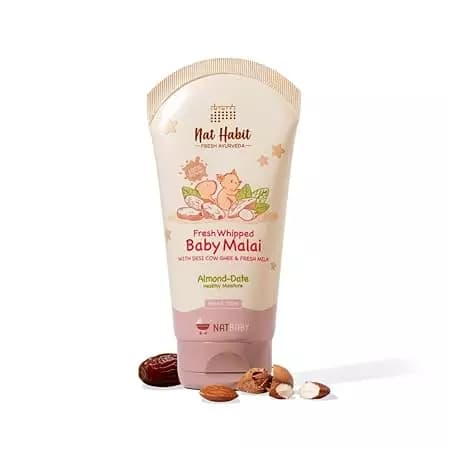 Nat Habit Almond & Date Fresh Baby Malai,120ml-Main image