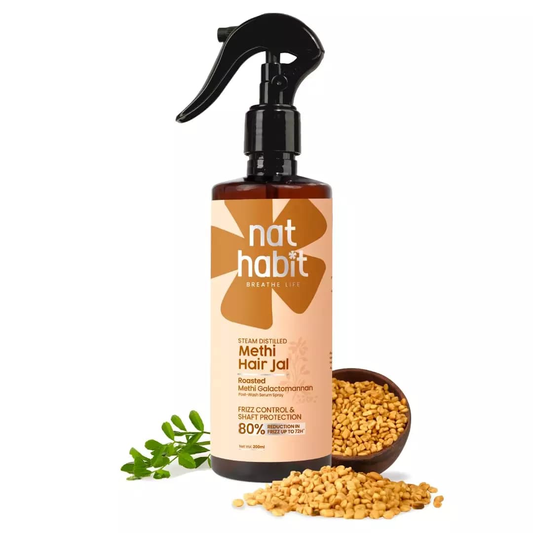 Nat Habit Methi Hair Jal,200ml-Main image