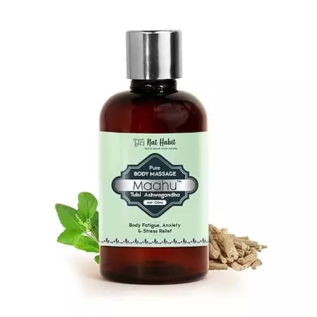 Nat Habit Pure Tulsi Ashwagandha Maahu,100ml-Main image