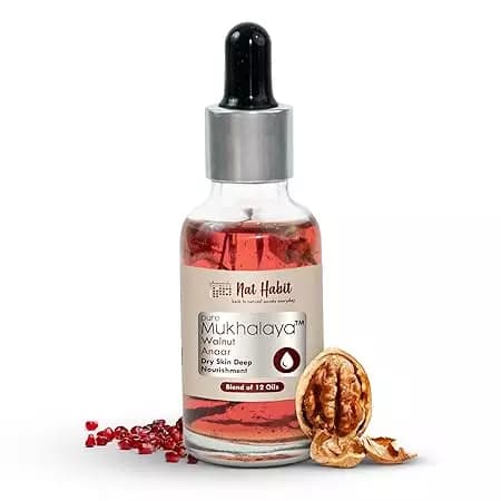 Nat Habit Walnut Anaar Mukhalaya,30ml-Main image