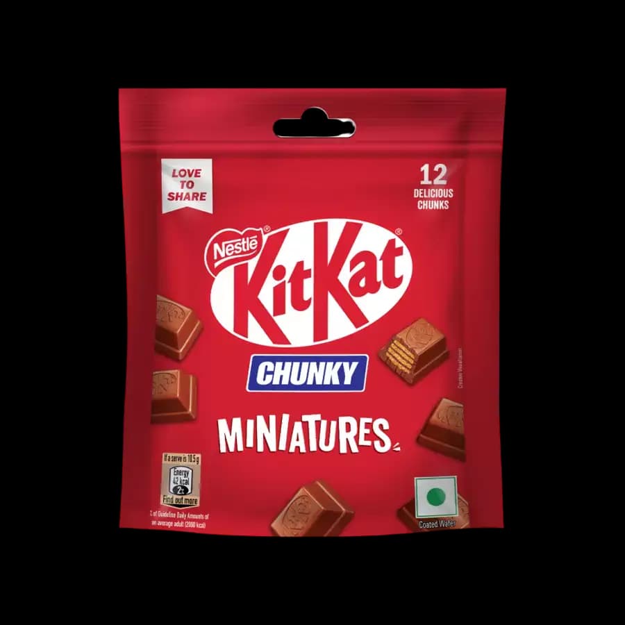 Nestle KitKat Chunky Miniatures,126g-Main image