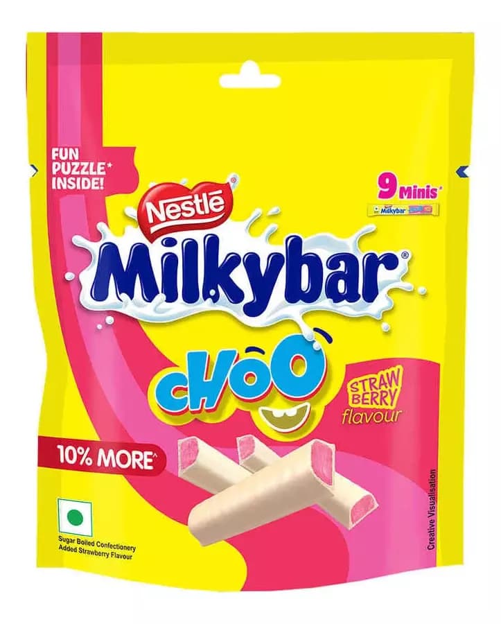 Nestle Milkybar Choo Strawberry Flavoured,99g-Main image