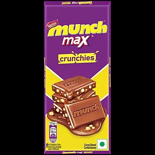 Nestle Munch Max Crunchies Chocolate Bar,45g-Main image