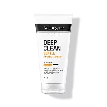 Neutrogena Deep Clean Foaming Face Cleanser,50g-Main image