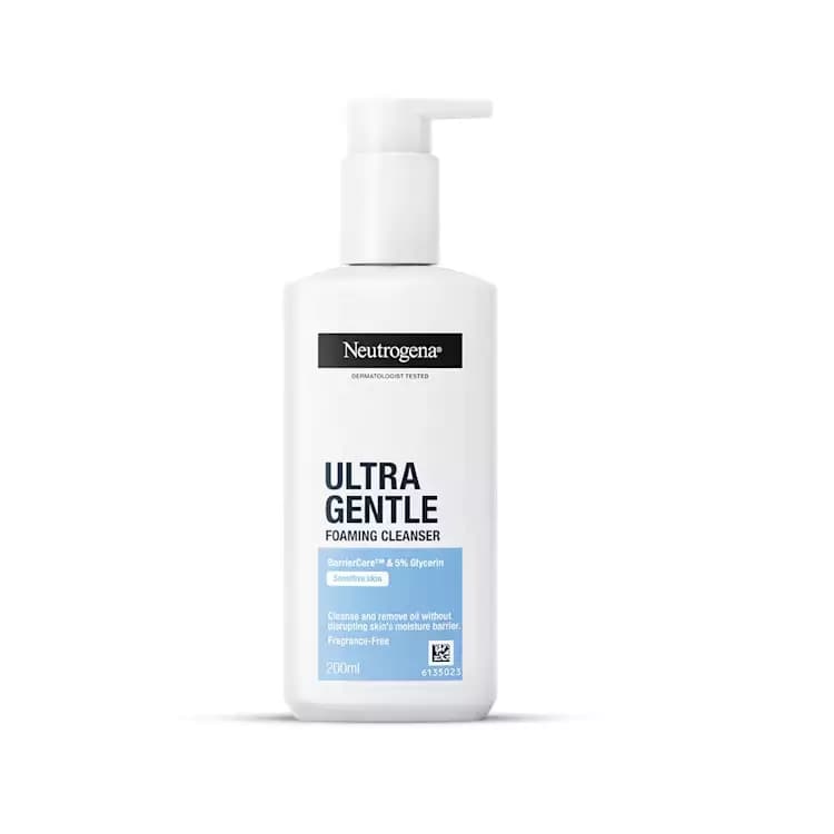 Neutrogena Ultra Gentle Foaming Face Cleanser,200ml-Main image