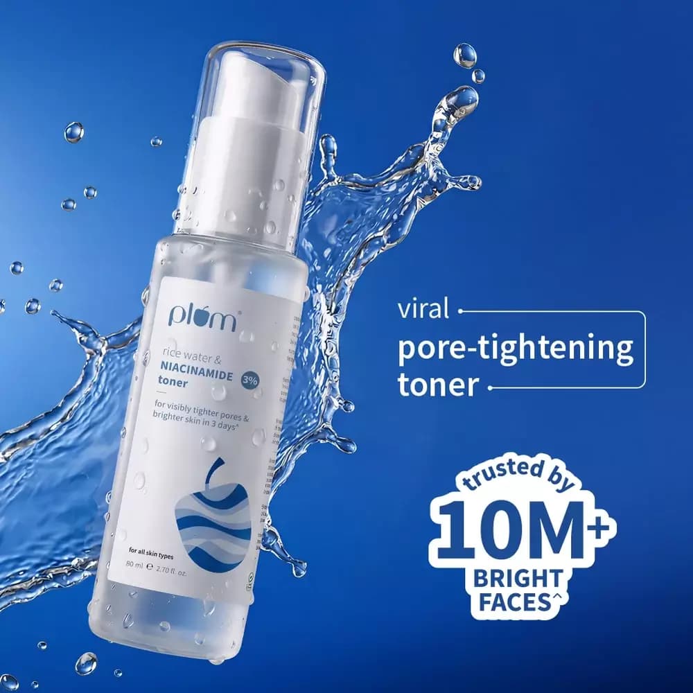 Niacinamide & Rice Water Toner for Bright Skin-Main Image