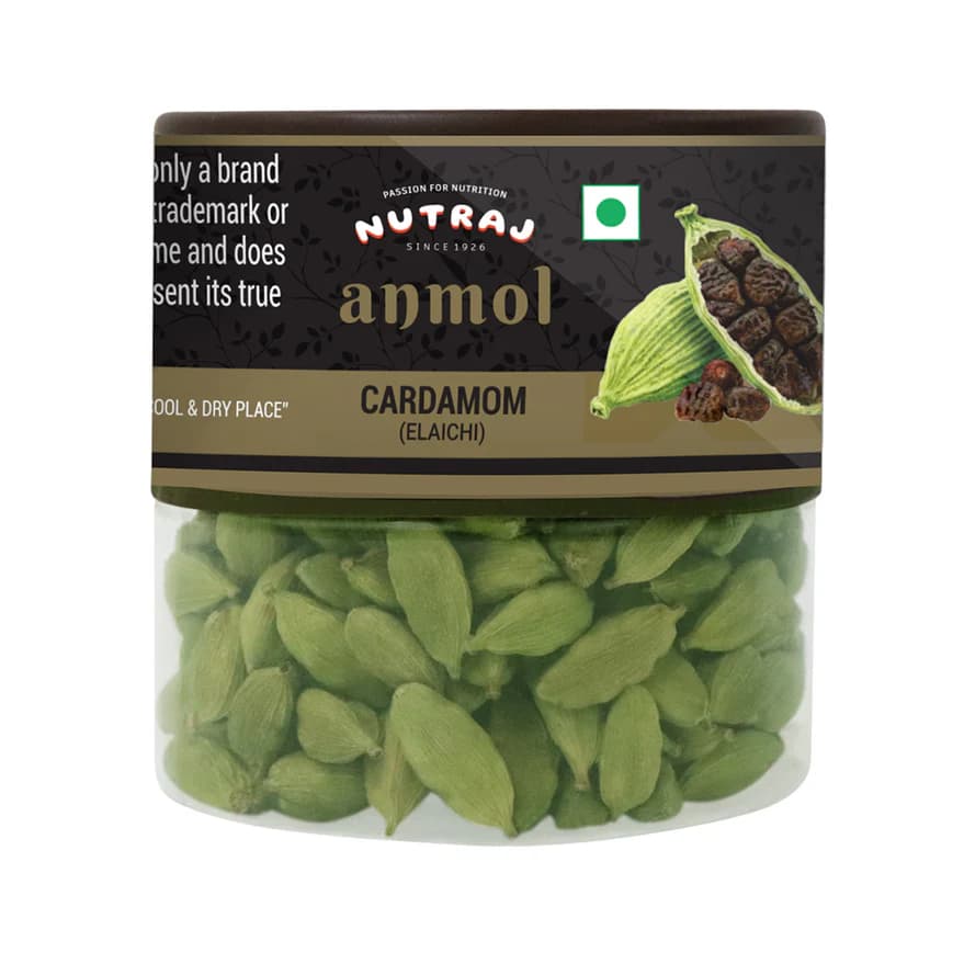 Nutraj Anmol Green Cardamom, 75 g-Main Image