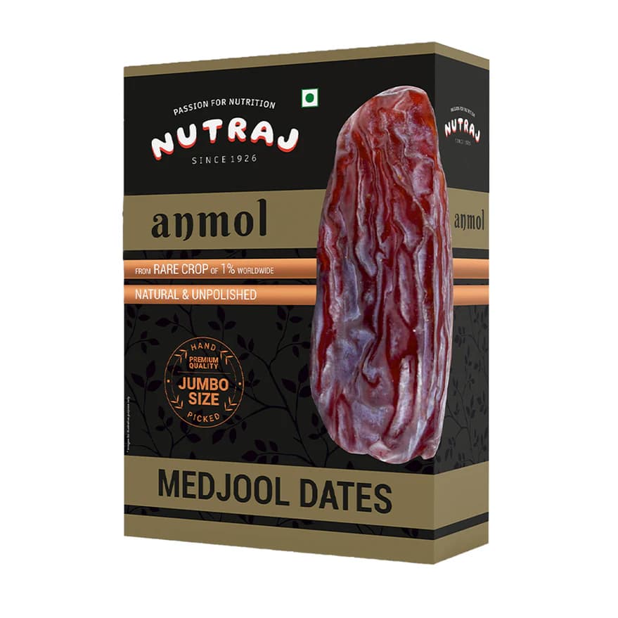 Nutraj Anmol Premium Medjool Dates, 500 g-Main Image