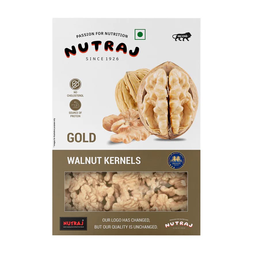 Nutraj Gold Walnut Kernels, 250 g-Main Image
