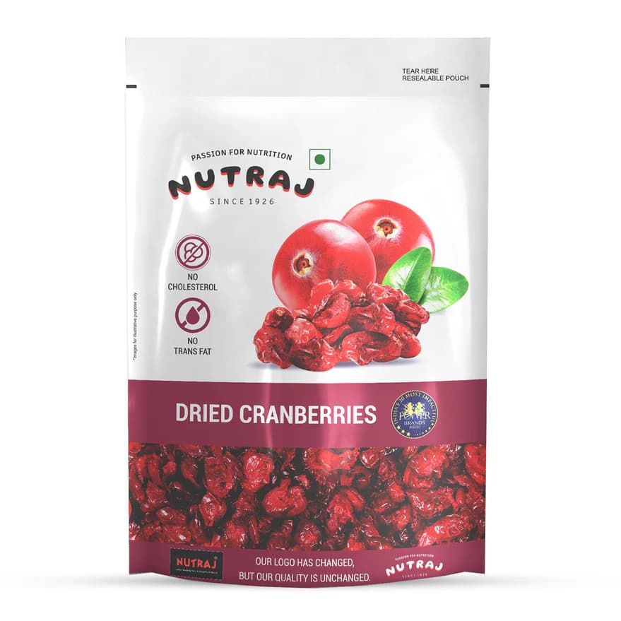 Nutraj Sliced Dried Cranberries, 180 g-Main Image
