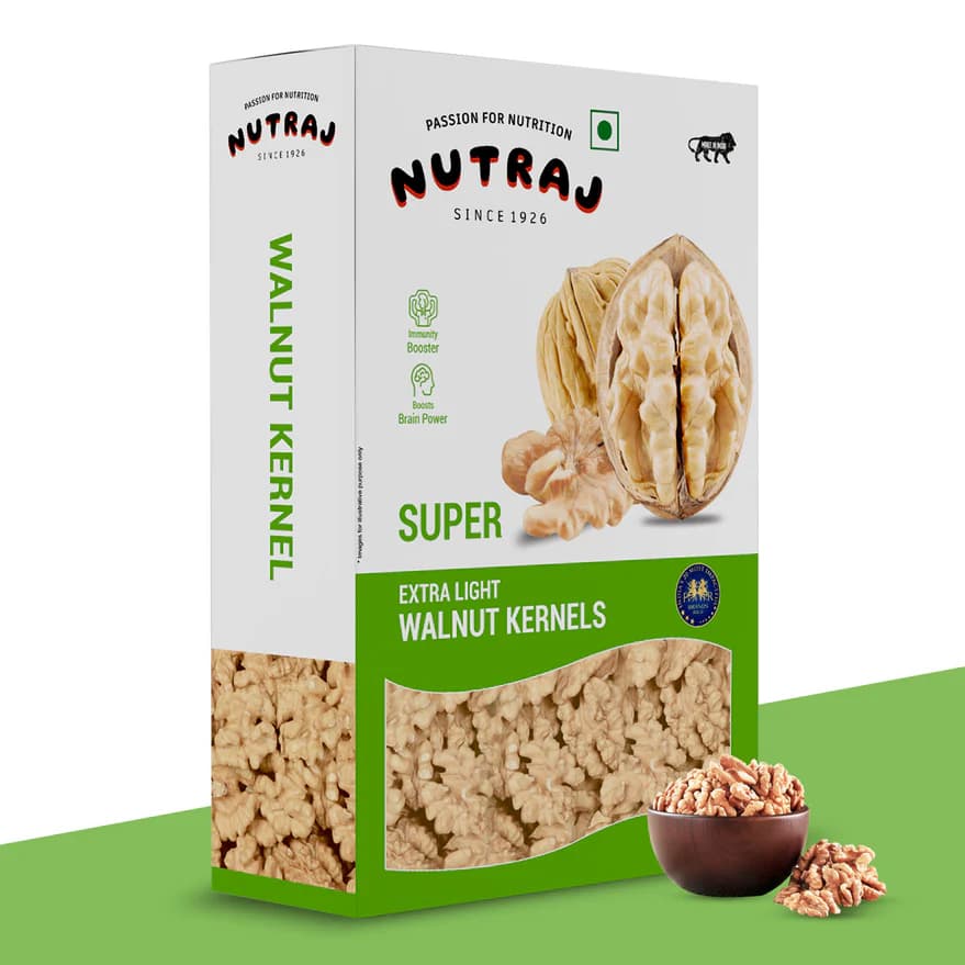 Nutraj Super Walnut Kernels, 250 g-Main Image