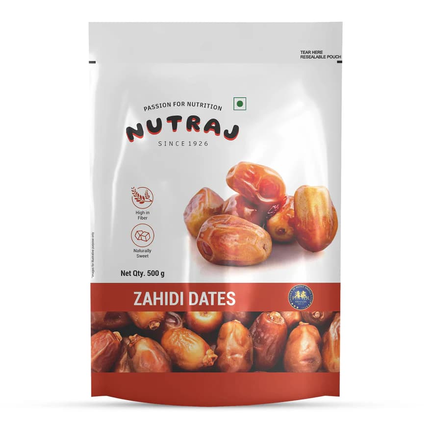 Nutraj Zahidi Dates, 500 g-Main Image
