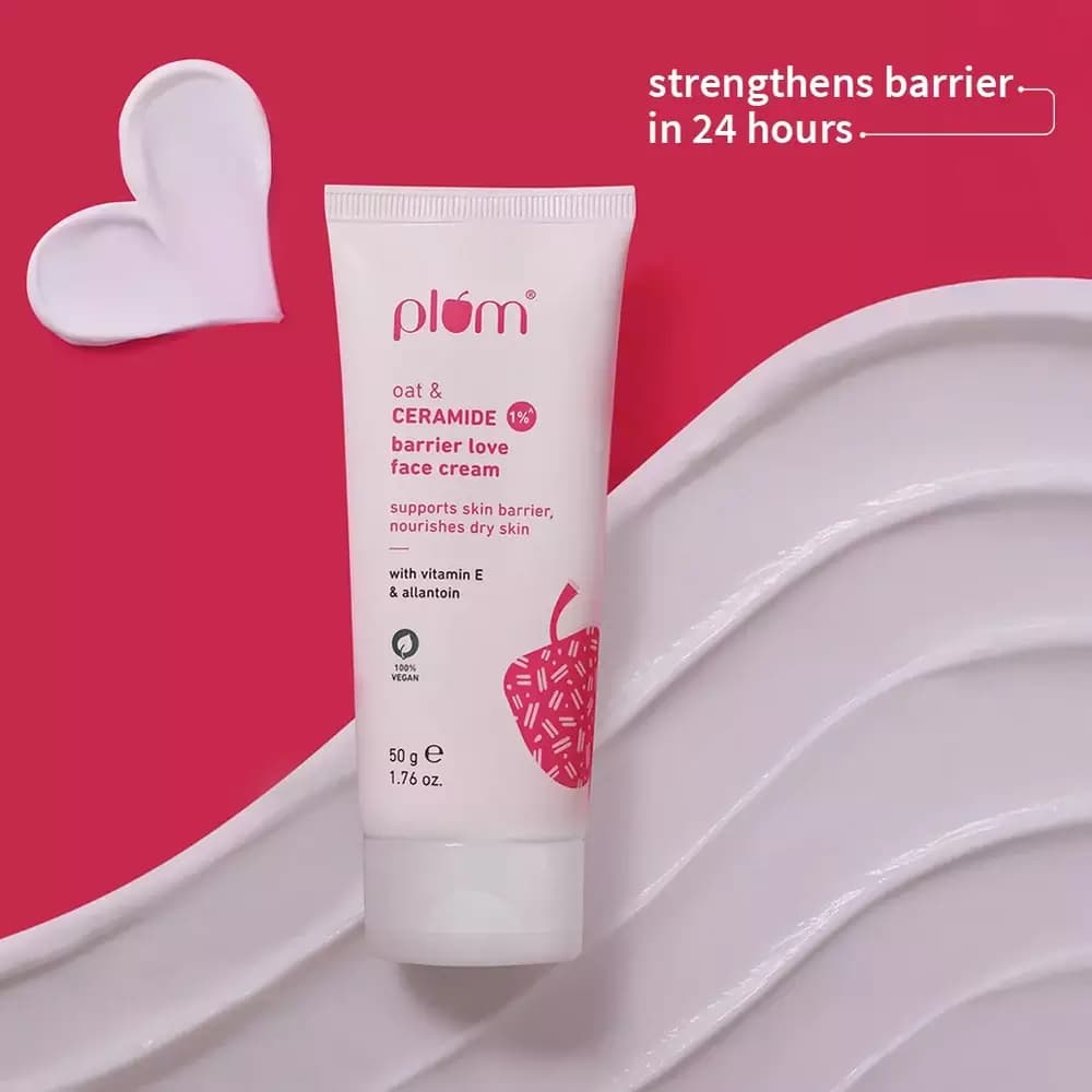 Oat & Ceramide Face Cream For Dry Skin-Main Image