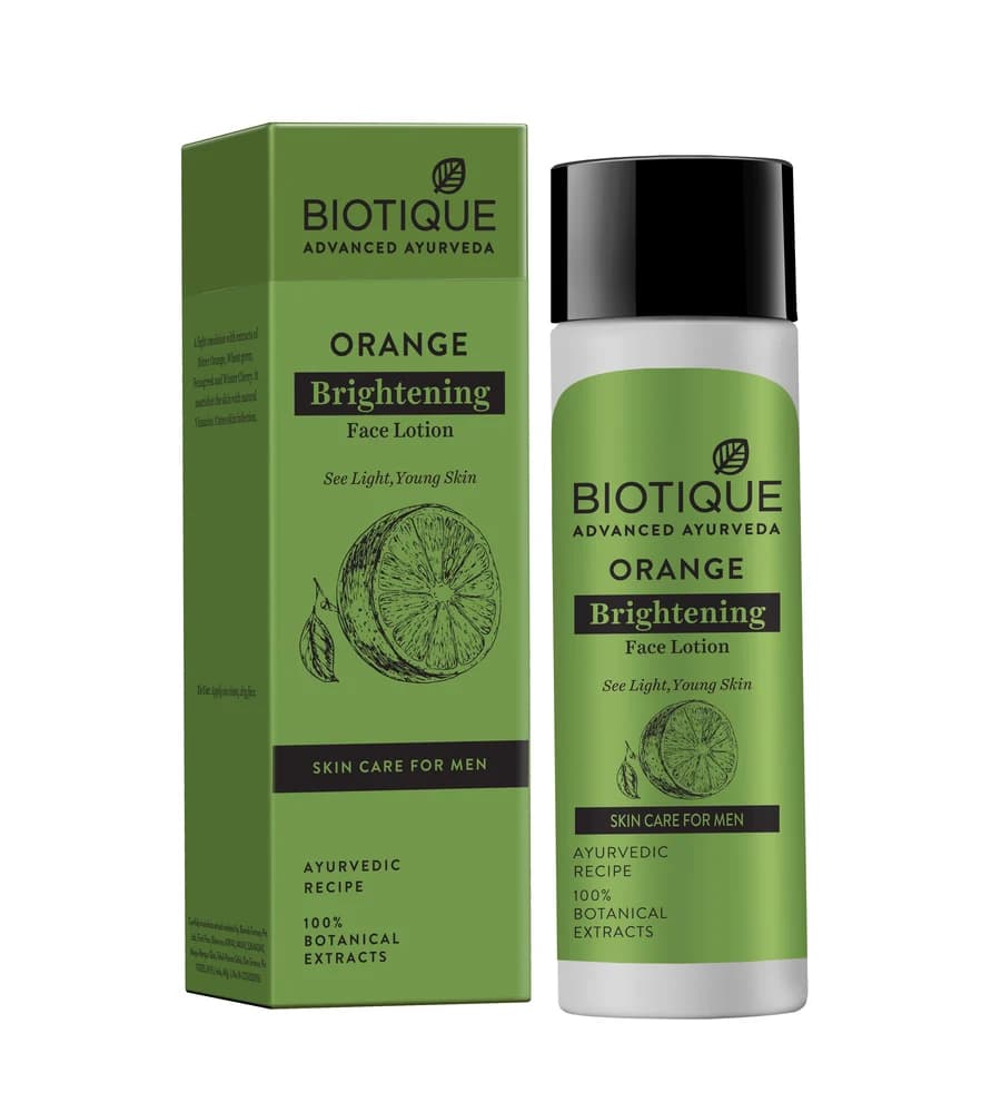 Orange brightening face lotion-Main Image
