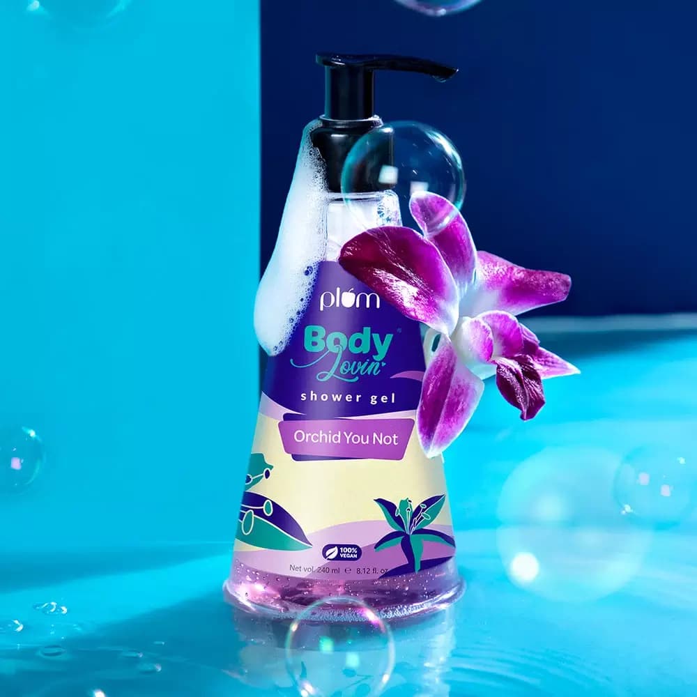 Orchid-You-Not Shower Gel by BodyLovin-Main Image