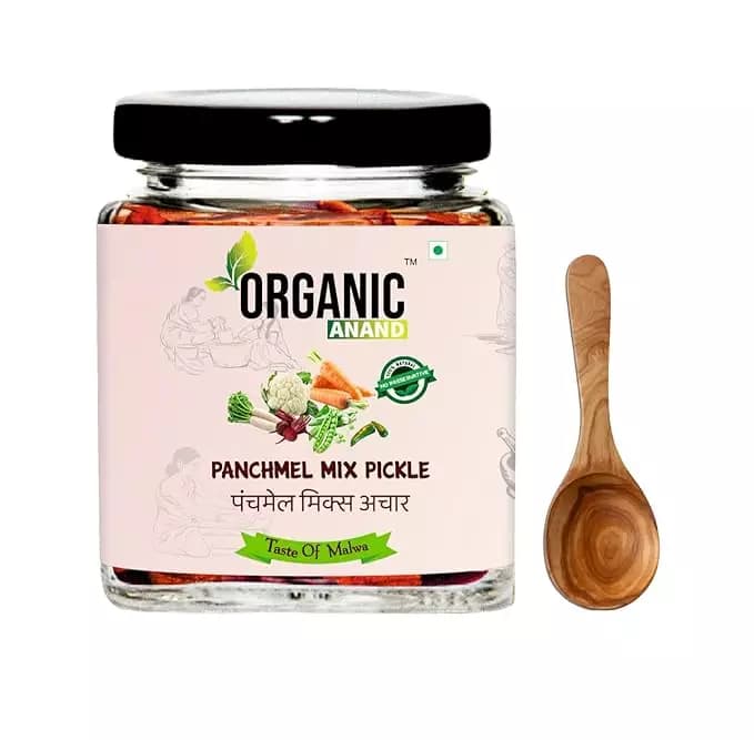 Organic Anand Panchmel Pickle, 250g-Main image