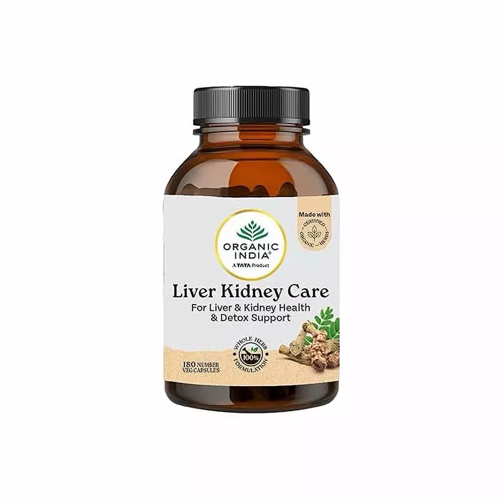 Organic India Liver Kidney Care,180Capsules-Main image