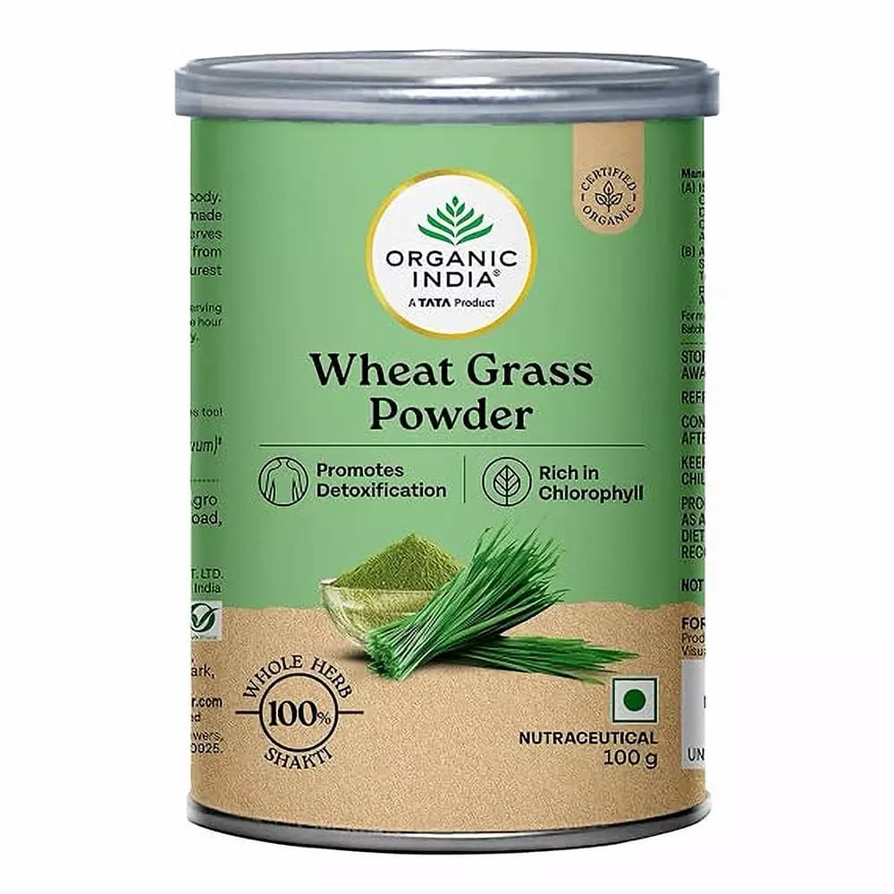 Organic India Wheat Grass Powder,100g-Main image