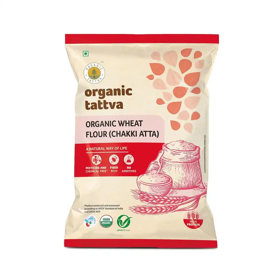 Organic Tattva Whole Wheat Flour-Main image
