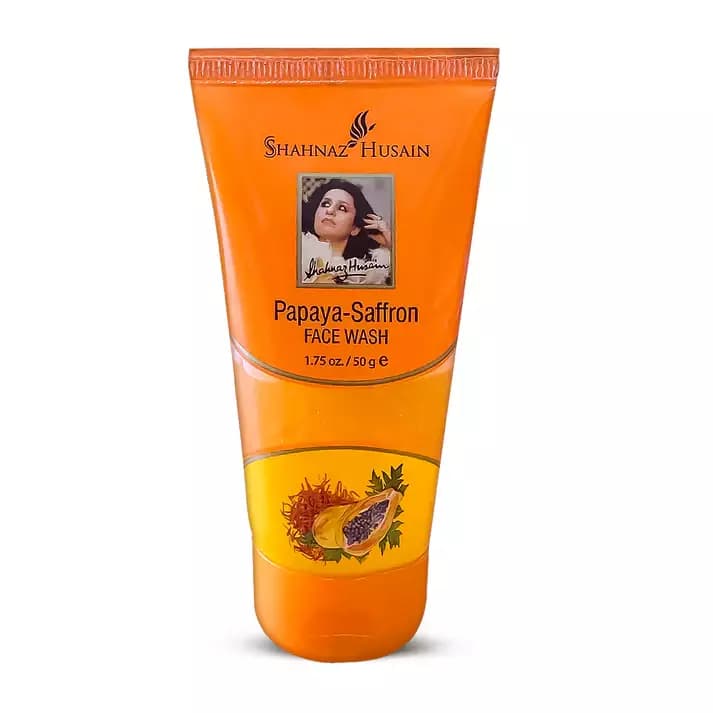 Papaya-Saffron Face Wash, 50 g-Main Image