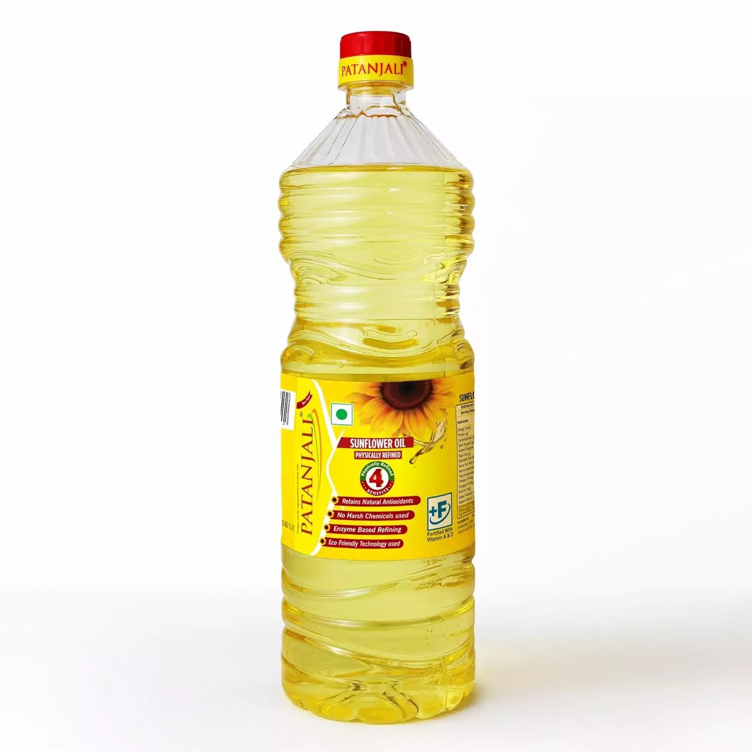 Patanjali Fortified Sunflower Oil, 1L-Main image