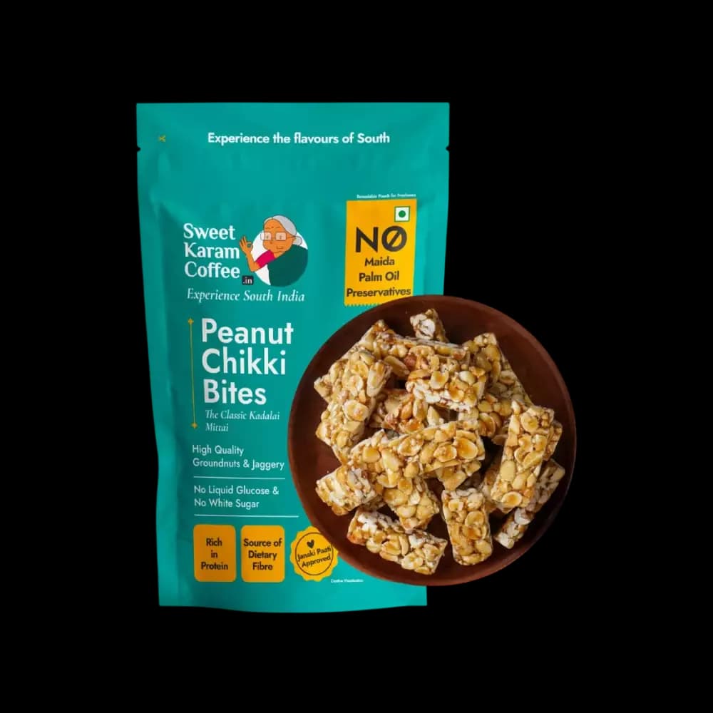 Peanut Chikki by Sweet Karam Coffee,150g-Main image