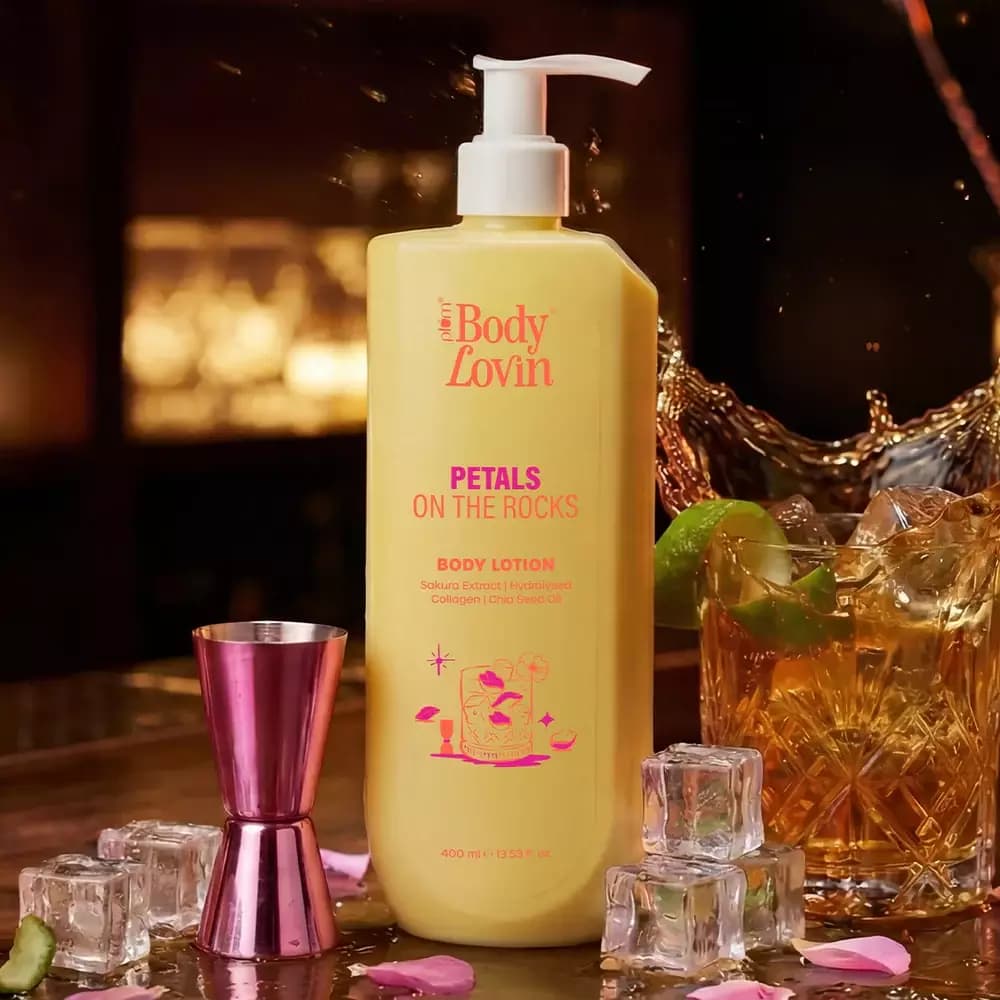 Petals On The Rocks Body Lotion by BodyLovin-Main Image