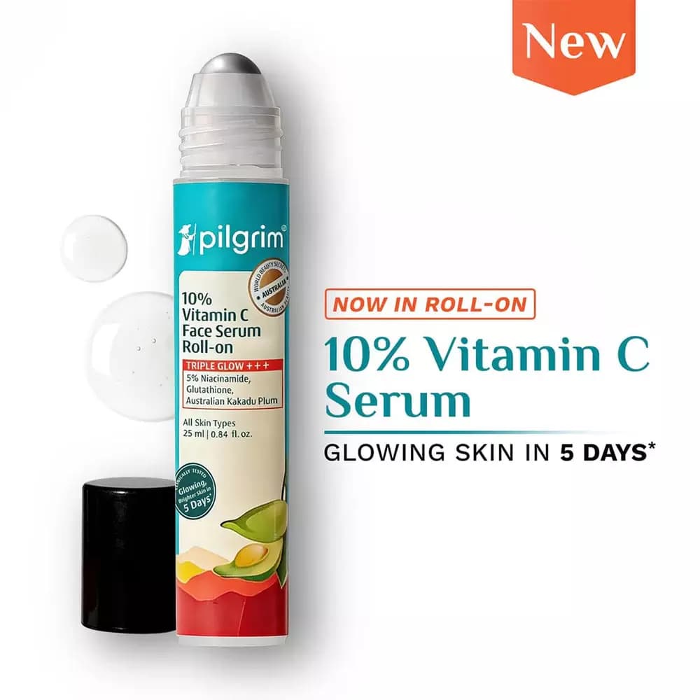 Pilgrim 10% Vitamin C Face Serum Roll-On