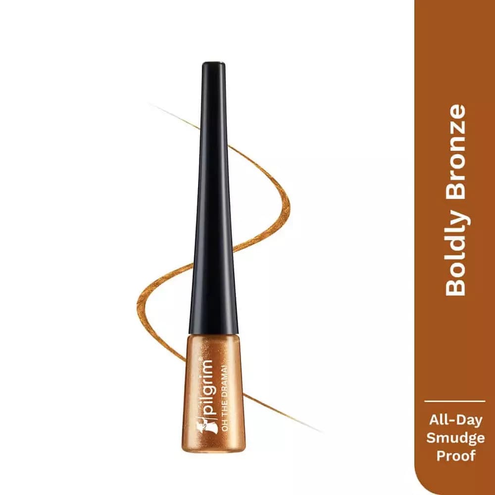 Pilgrim Oh the Drama Metallic Eyeliner, Boldly Bronze - 21-Main Image