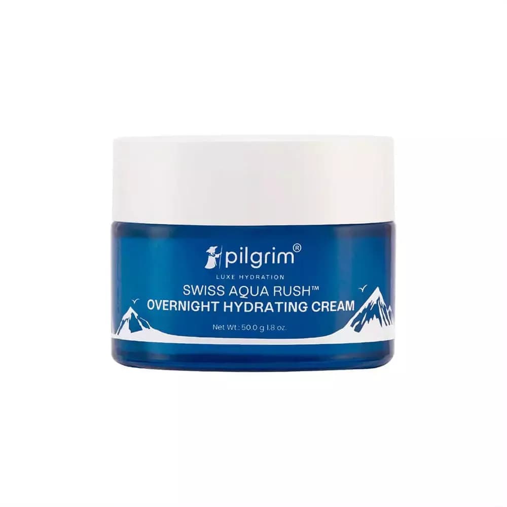 Pilgrim Swiss Aqua Rush Overnight Hydrating Cream, 50 g-Main Image