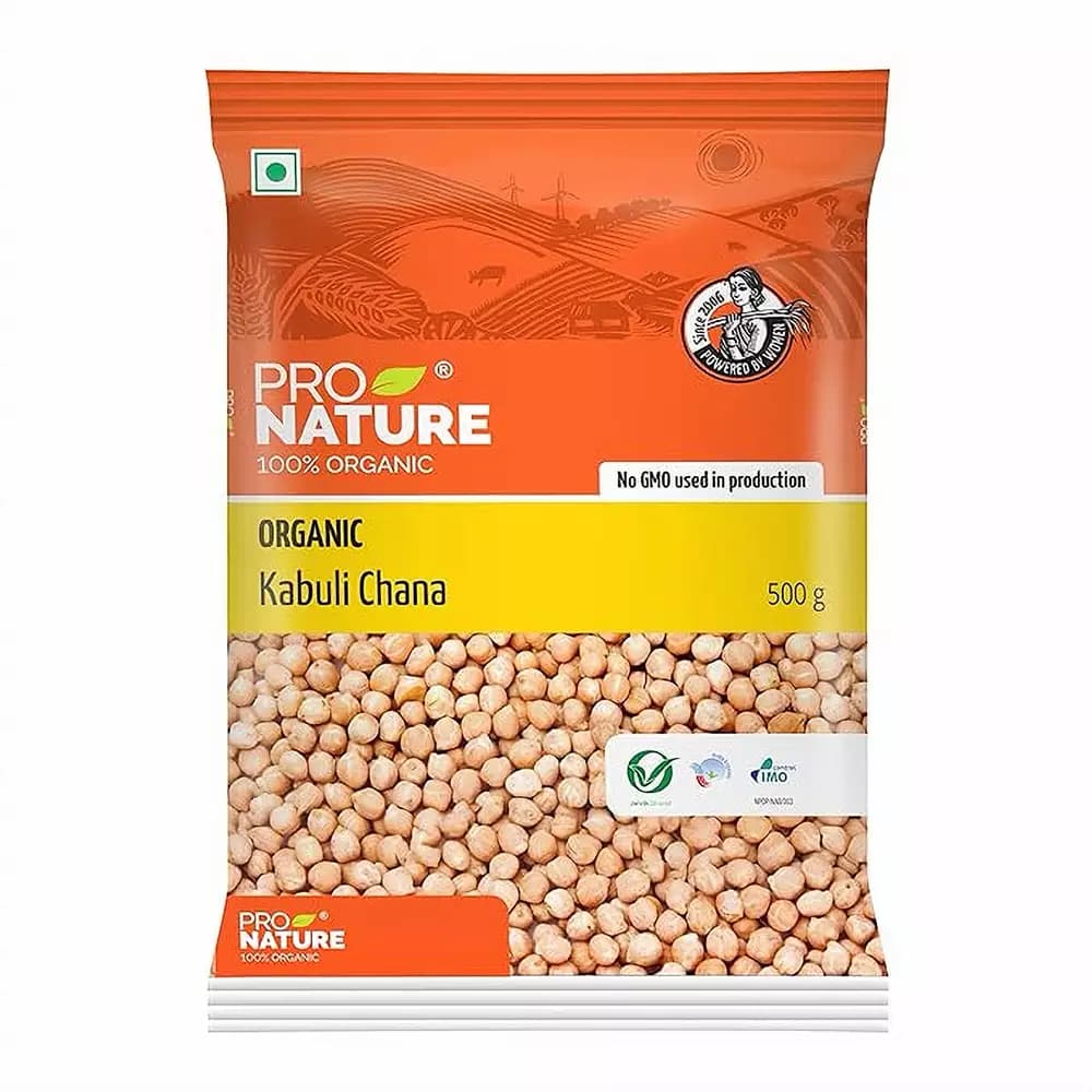Pro Nature Kabuli Chana,500g-Main image