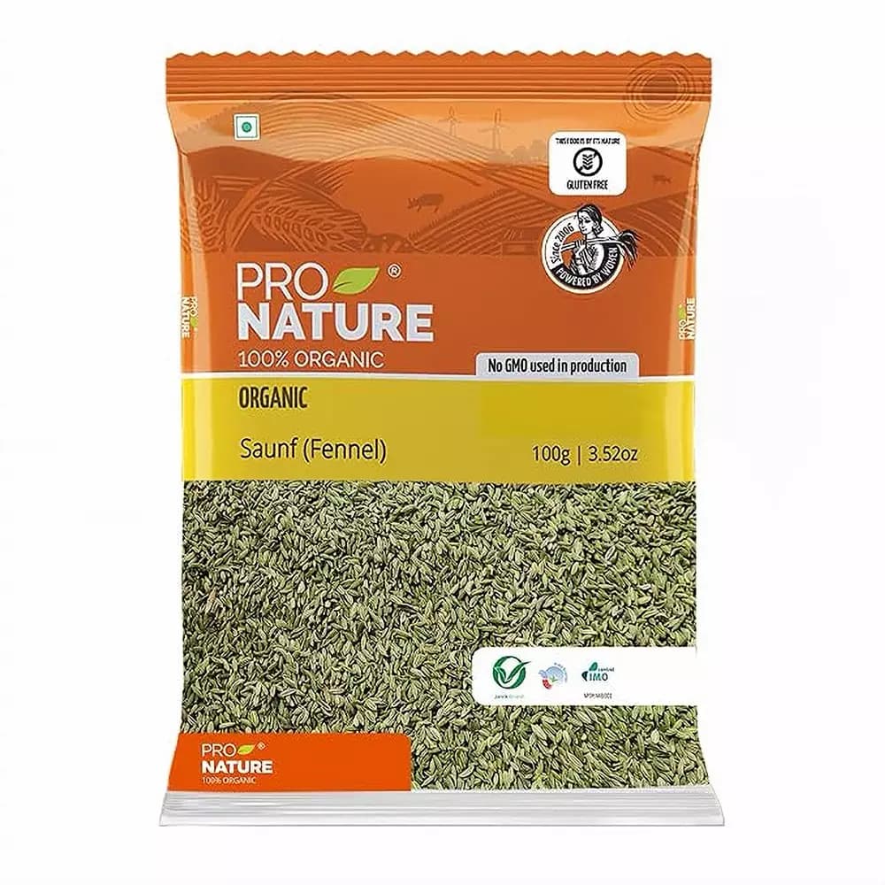 Pro Nature Saunf Fennel,100g-Main image