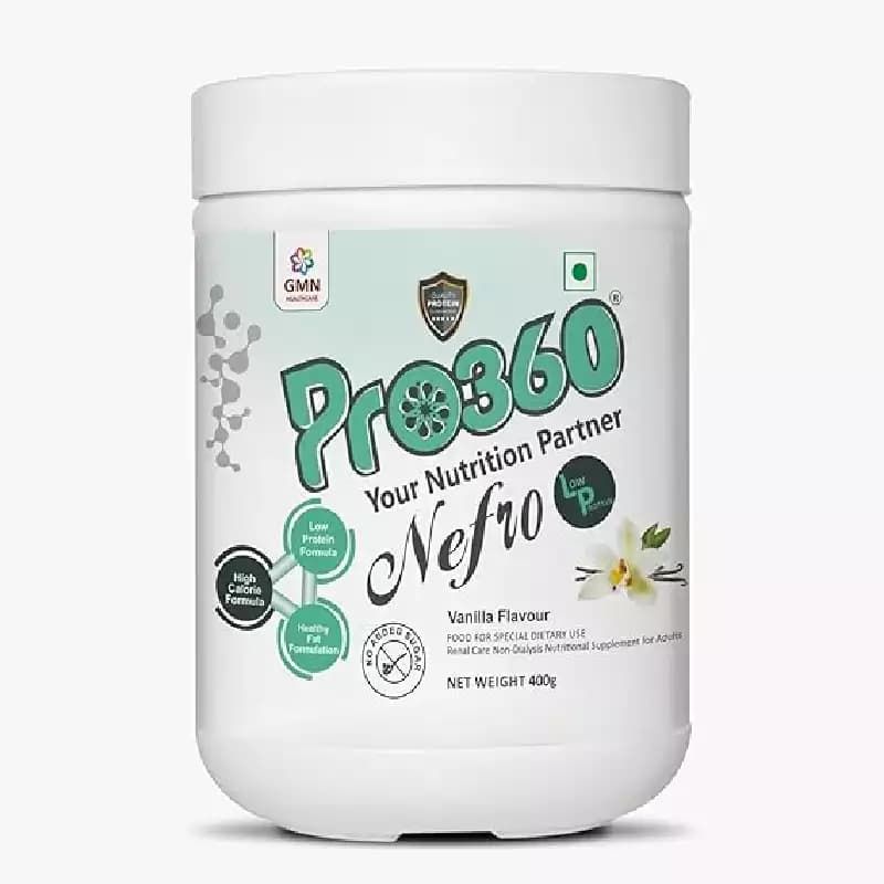 Pro360 Nefro LP Powder Vanilla Flavour,400g-Main image