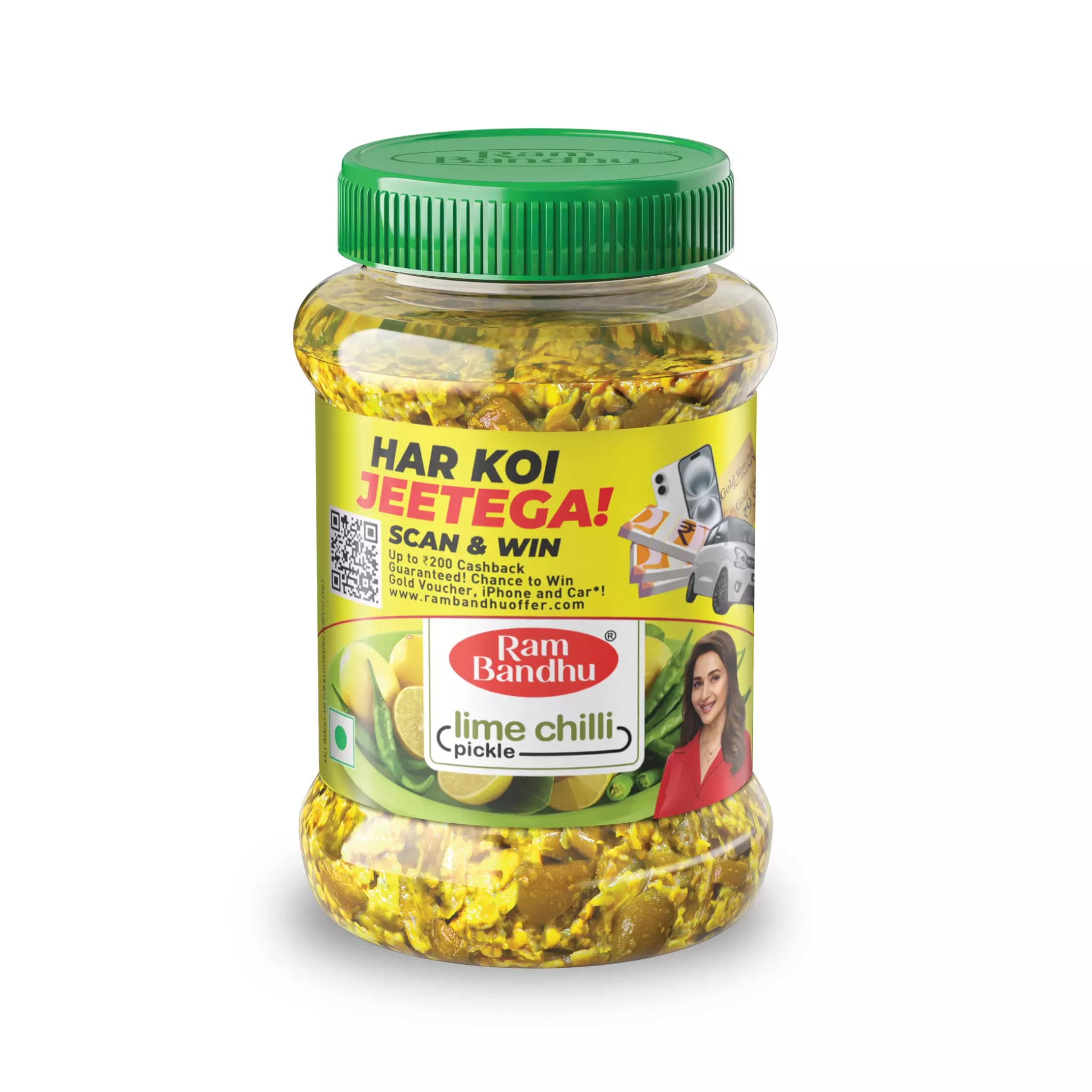 Ram Bandhu Lime Chilli Pickle-Main image