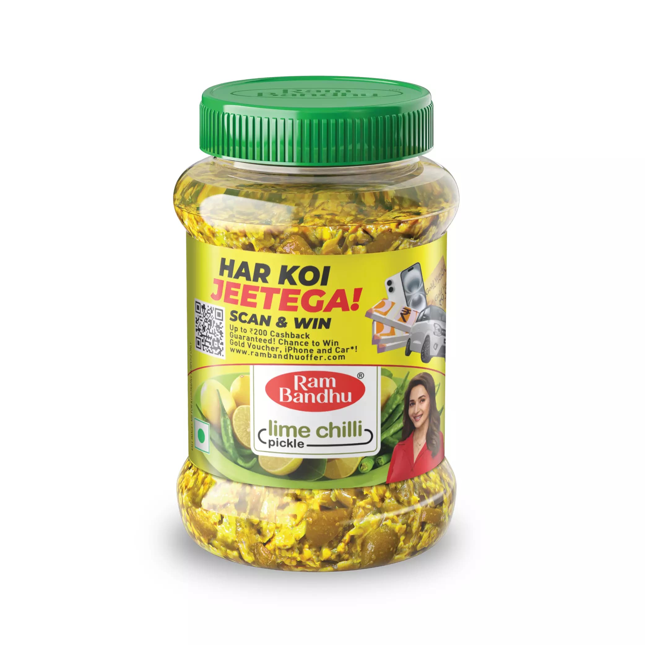 Ram Bandhu Lime Chilli Pickle-Main image