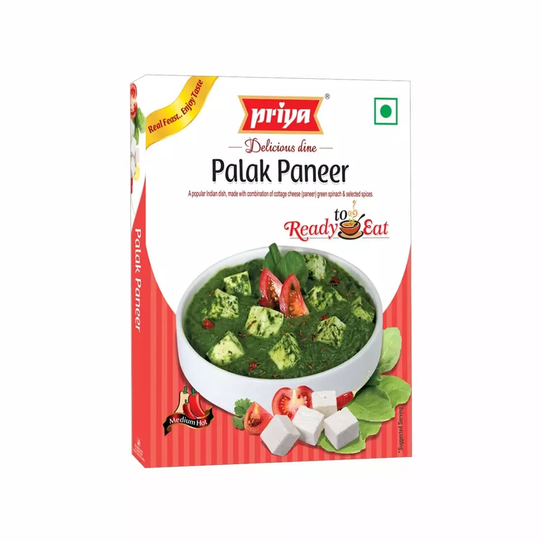Ready To Eat Palak Paneer 300g-Main Image