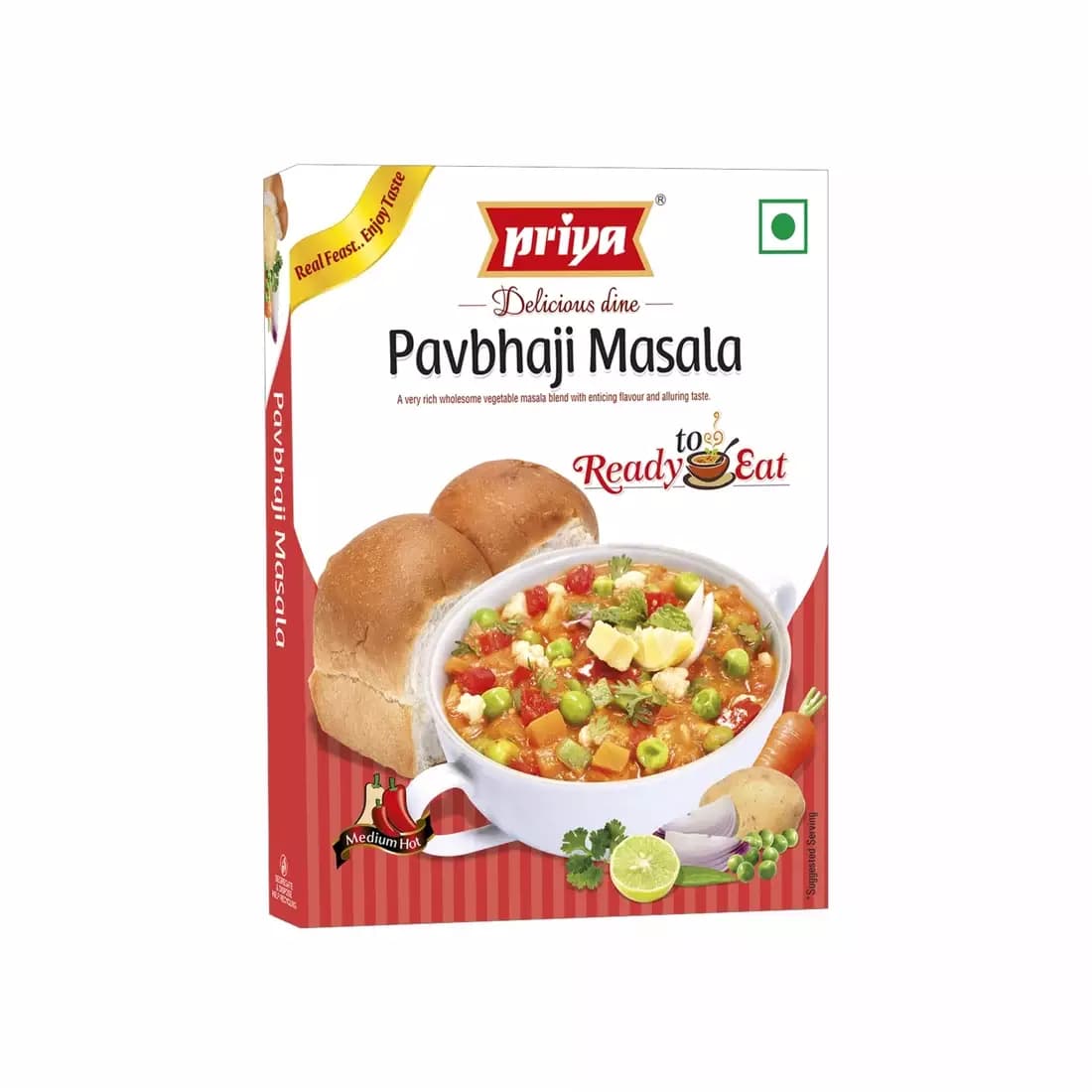 Ready To Eat Pavbhaji Masala 300g-Main Image