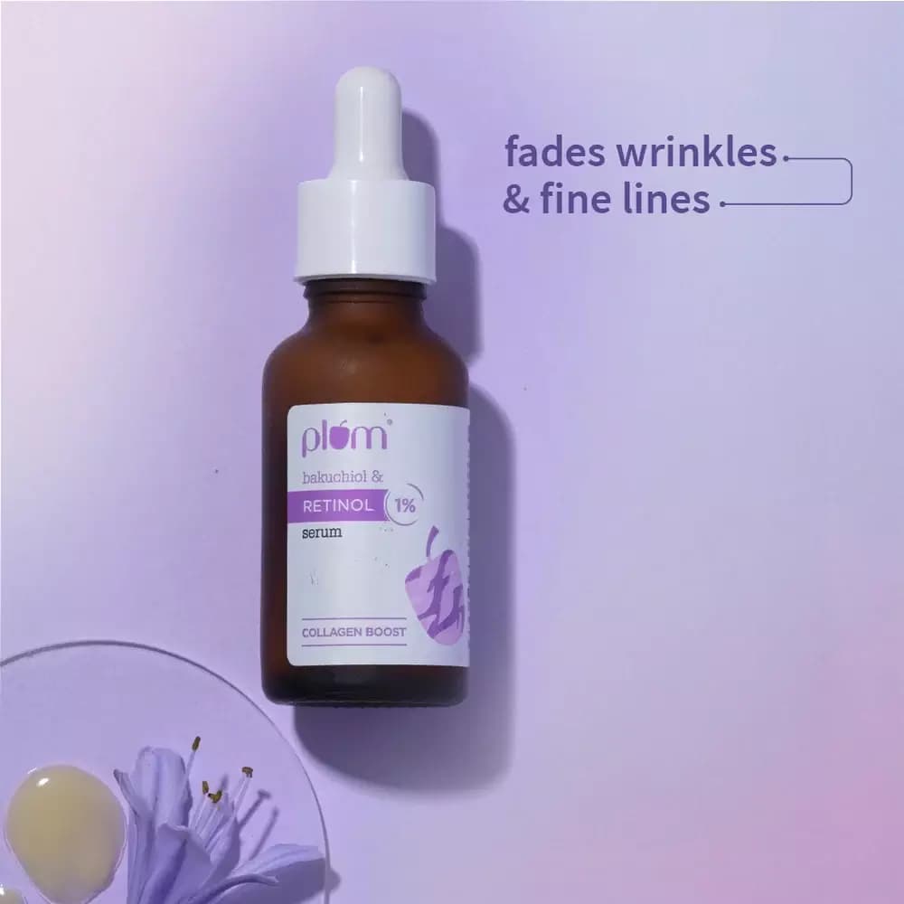 Retinol & Bakuchiol Face Serum For Ageing Skin, 20 ml-Main Image