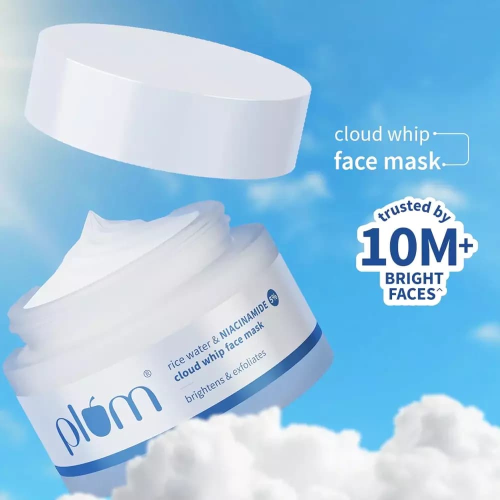 Rice Water & Niacinamide Cloud Whip Face Mask-Main Image