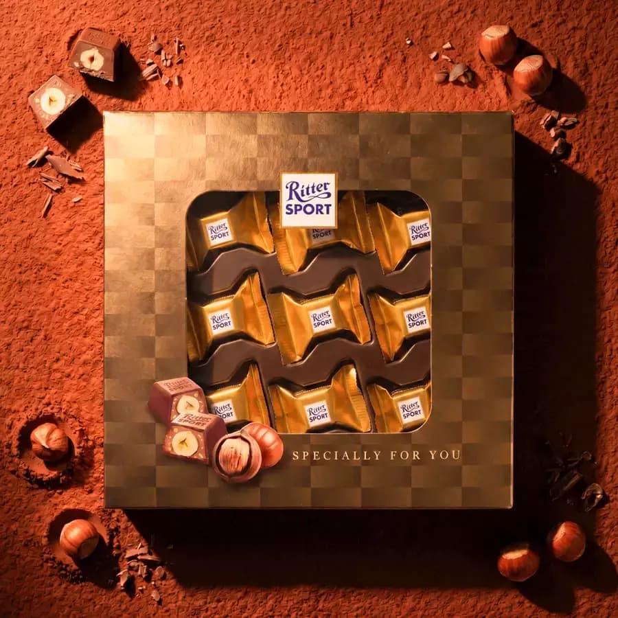 Ritter Sport Center Filled Hazelnut Chocolate-Main image