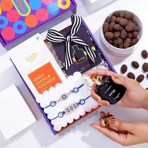 SIProducts Protective Aura Rakhi Hamper,750g-Main image