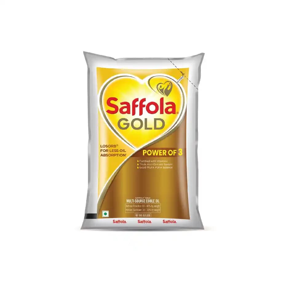 Saffola Gold Oil, Power of 3,910g-Main image