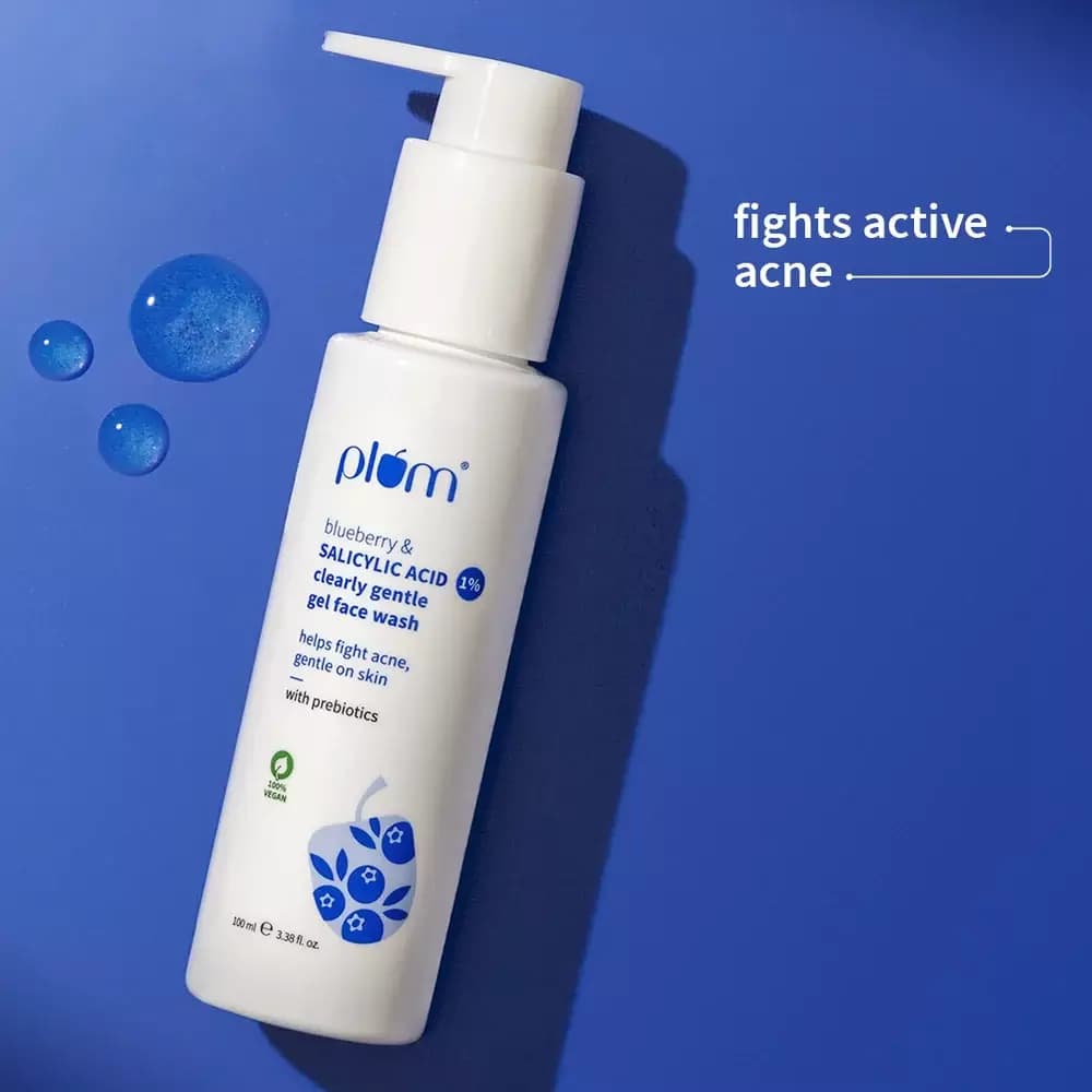 Salicylic Acid Clearly Gentle Gel Face Wash For Acne-Prone Skin-Main Image
