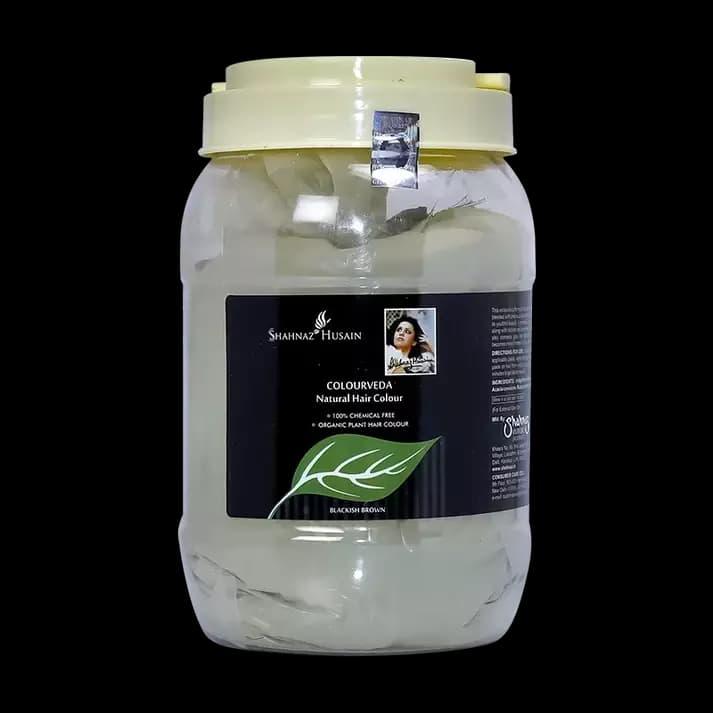 Shahnaz Husain Colourveda Natural Hair Colour Blackish Brown, 500 g-Main Image