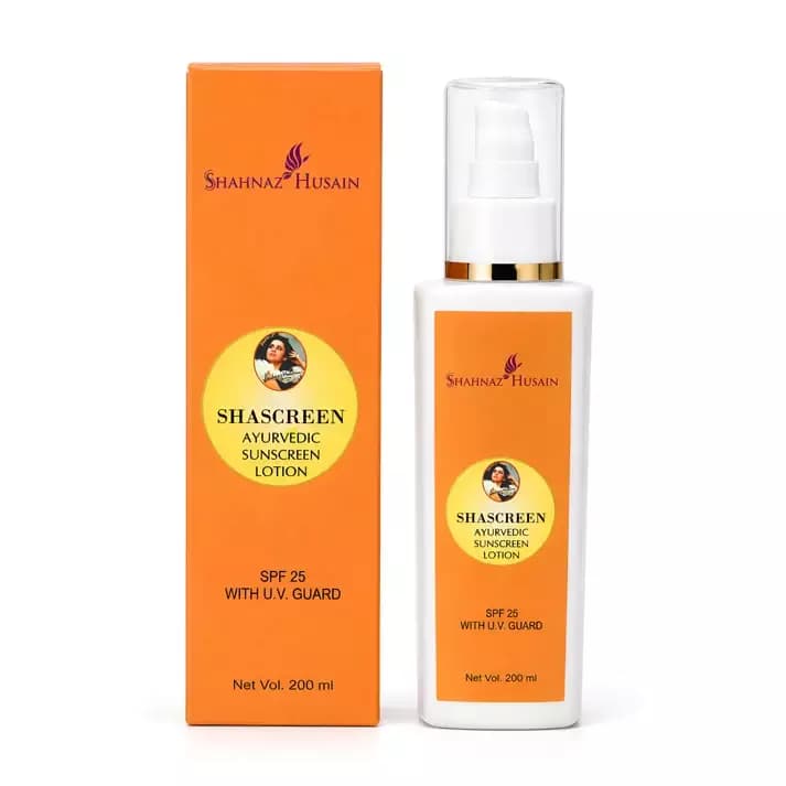 Shahnaz Husain Shascreen - Ayurvedic Sunscreen Lotion, 200 ml-Main Image