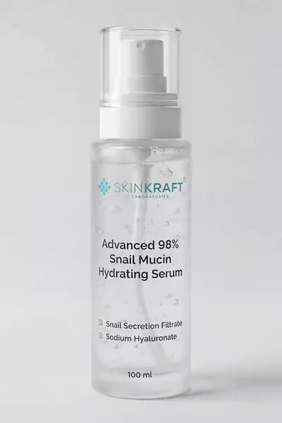 Skinkraft Advanced Snail Mucin Hydrating Serum, 100 ml-Main Image
