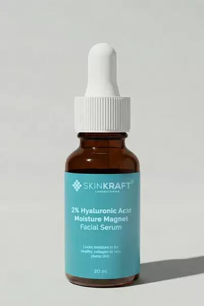 Skinkraft Hyaluronic Acid Moisture Magnet Serum For Dehydrated Skin, 20 ml-Main Image
